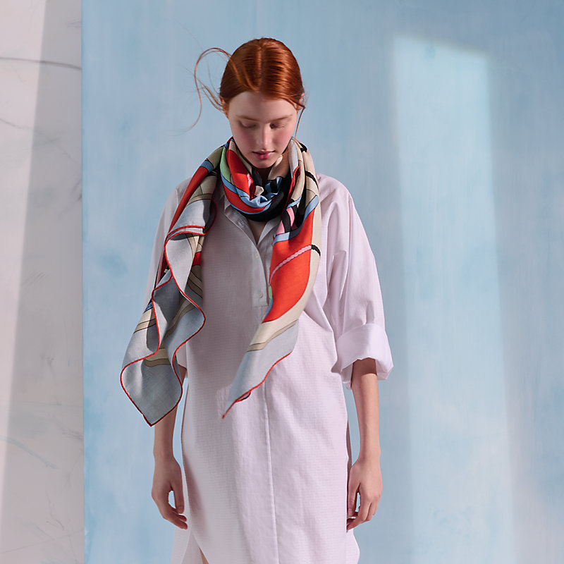 カレジェアン カシミアシルク 《タラサ》 | Hermès - エルメス-公式サイト